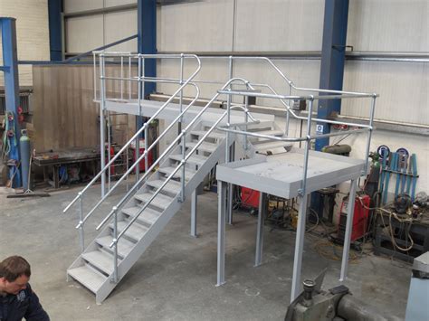 steel manufacturing  maintenance stair platform rb engineering