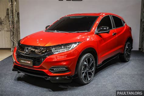 honda hr  facelift open  booking  malaysia  rs variant lanewatch  airbags