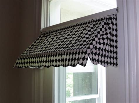 ready  indoor awning curtain fits windows