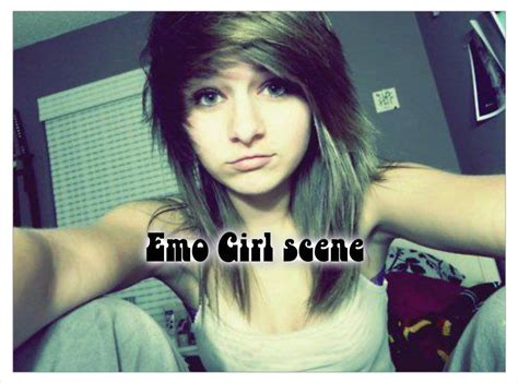emo girl scene