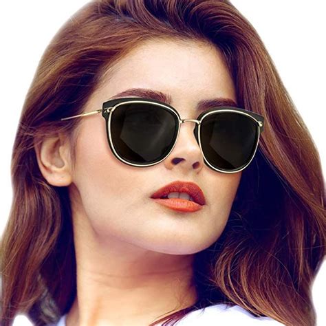 razliubit fashion vintage oversized cat eye sunglasses for women