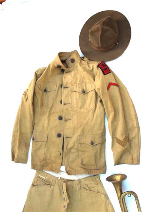 ww1 american full uniform waterloo militaria