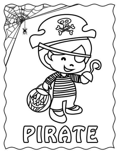 pirate boy halloween coloring pages halloween coloring coloring pages