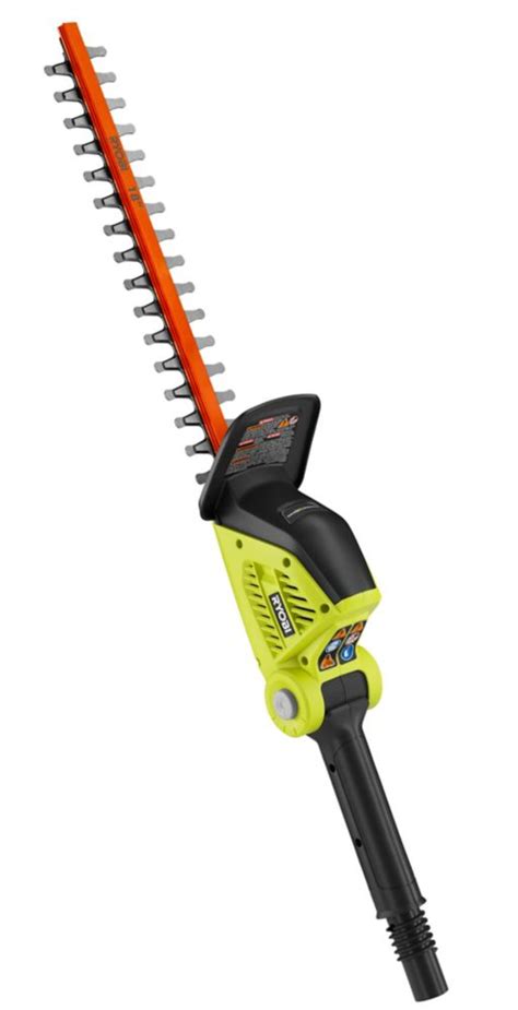 Ryobi 40 Volt And 24 Volt Cordless Hedge Trimmer Attachment The Home