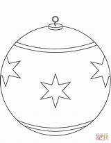 Ornaments Printable Christmas Coloring Pages Getdrawings sketch template