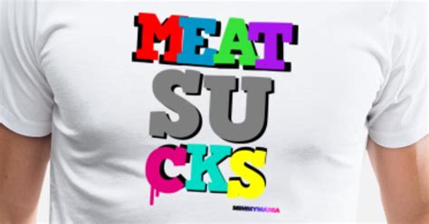 Meat Sucks Männer Premium T Shirt Spreadshirt