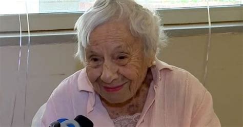 107 year old woman says the secret of her stress free long life is not