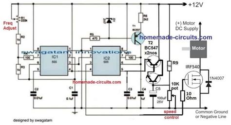 treadmill motor speed controller circuit homemade circuit projects