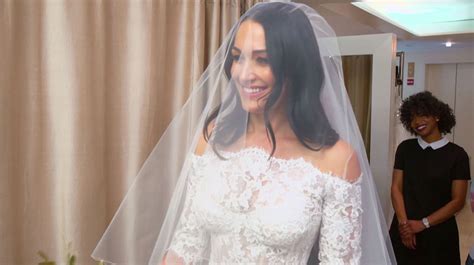 Exclusive Watch Nikki Bella Find The Wedding Dress Of Her Dreams E News