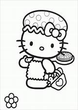 Coloring Kitty Hello Pages Balloons Popular sketch template