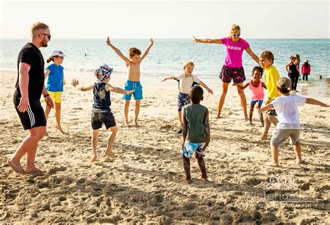 kids fun beach fitness session abu dhabi lifestyle family photography