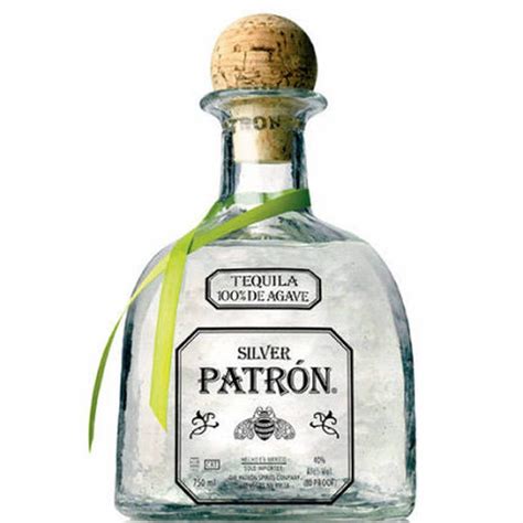 tequila patron blanco  ml