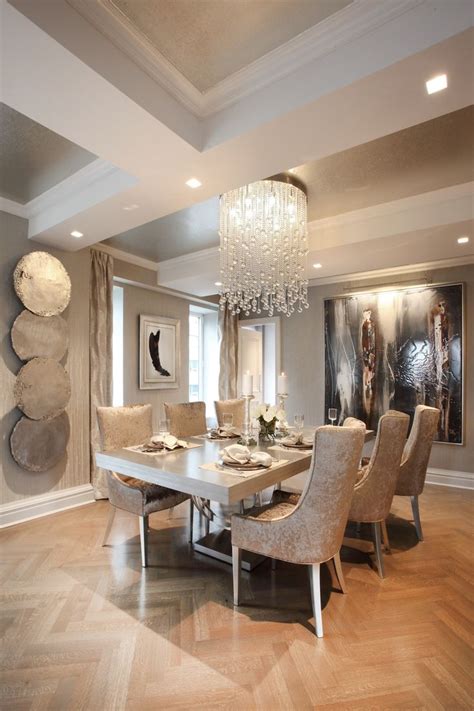 spectacular silver dining room dining contemporary modern  patricia