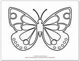 Butterfly Coloring Pages Printable Butterflies Color Kids Sheets Monarch Print Onelittleproject Little Multiple Choose Board sketch template