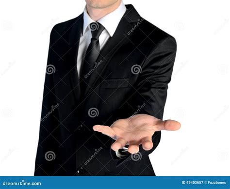 business man give hand stock image image  hold adult