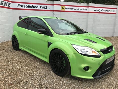 ford focus rs green amazing photo gallery  information  specifications