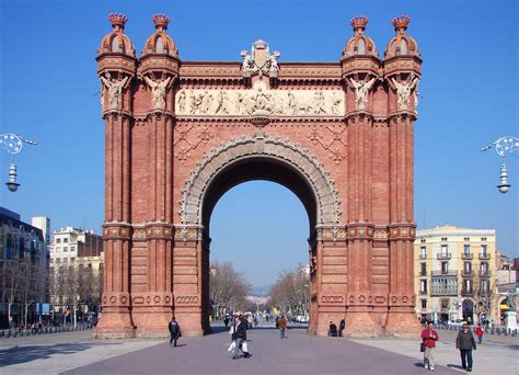 filearc de triomf barcelonajpg wikimedia commons