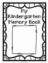 Book Kindergarten Memory Pages Teacherspayteachers School Books Portraits Self sketch template