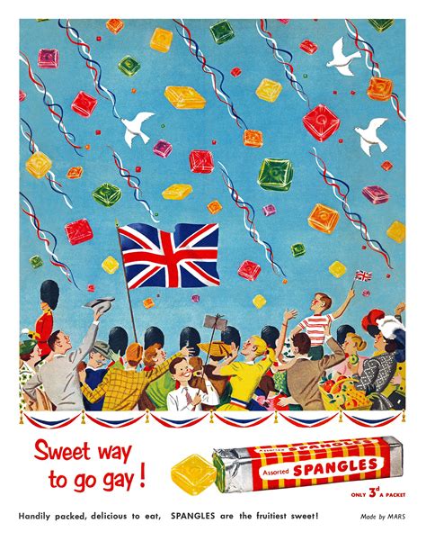 Blow Me Ten Wonderful Spangles Ads From The 1950s
