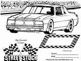Late Model Coloring Dirt Pages Car Stock Street Drag Template Mod Pro Getcolorings Lil Racer Color Modified Printable Speedway Getdrawings sketch template