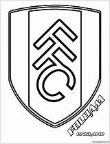 Badge Fulham Liverpool Charlton Clubs Coloringpagesonly sketch template