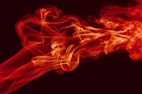 photo red smoke background abstract black isolated   jooinn