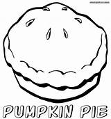 Pumpkin Pie Printable Getdrawings Drawing Coloring sketch template