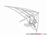 Glider sketch template