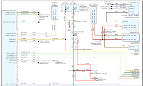 audio system diagram    audio wiring diagram