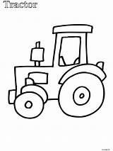 Tractor Peuter Trekker Boerderij Kiezen sketch template