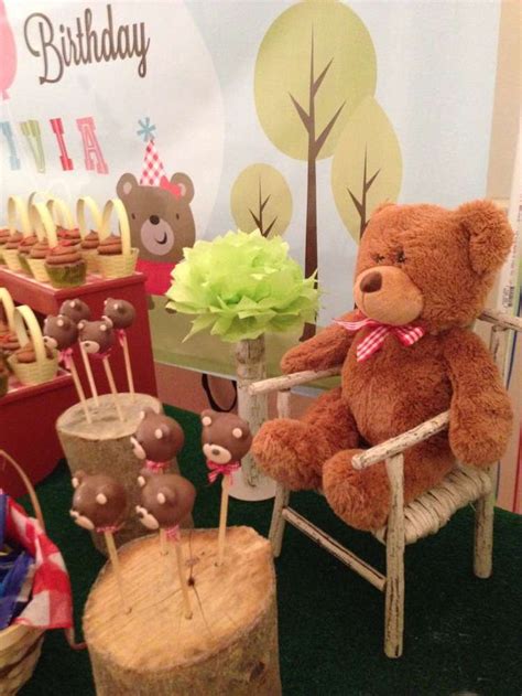 Teddy Bears Picnic Birthday Party Ideas Photo 7 Of 30 Teddy Bear
