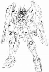 Gundam Gny 002b sketch template