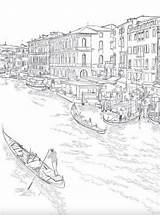 Venedig Malvorlage Ausmalbild Stimmen Afkomstig sketch template
