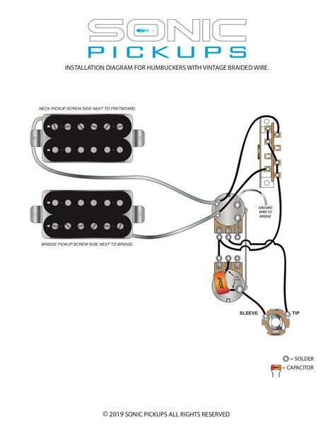 wiring diagrams sonic pickups