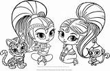 Shimmer Shine Coloring Pages Print Go Kids Getdrawings Popular Book Printable Tala Template Games Uploaded User sketch template