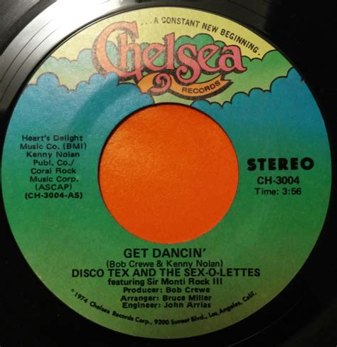 disco tex and his sex o lettes get dancin vinyl 7 45