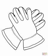 Guantes Luvas Kolorowanki Handschoenen Handschuhe Guanti Ubrania Druku Wydruku Ropa Birijus sketch template