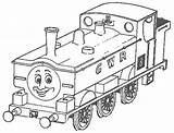 Coloring Pages James Engine Red Printable Thomas Train Getcolorings sketch template