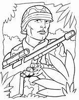 Army Coloring Pages Printable Kids sketch template