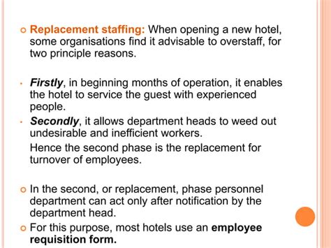 Staffing In Hotel Industry