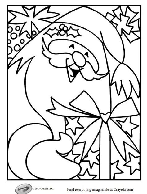 printable crayola christmas coloring pages delaneyilstewart
