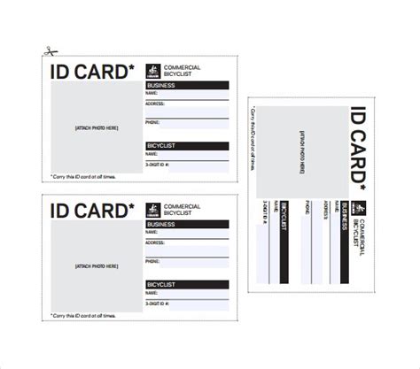 templates id card template    psd  word