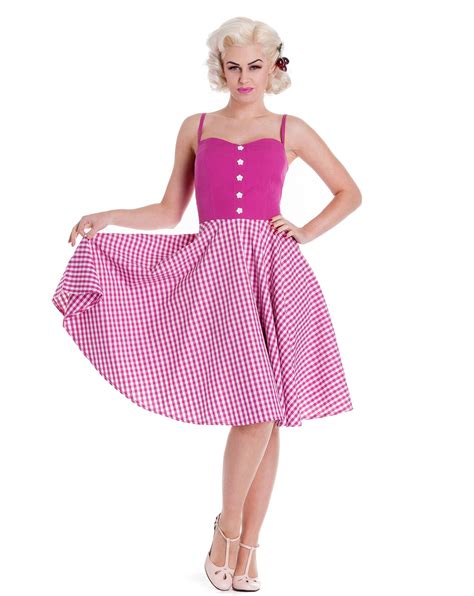 saturday dress pink retro inspired fashion rockabilly fashion