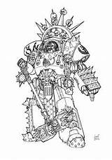 Warhammer Coloring 40k Pages Imperial Deviantart Fist Space Drawing Khorne Fists Marine Hammer Pencil Concept Wars Star Book Episode Drawings sketch template