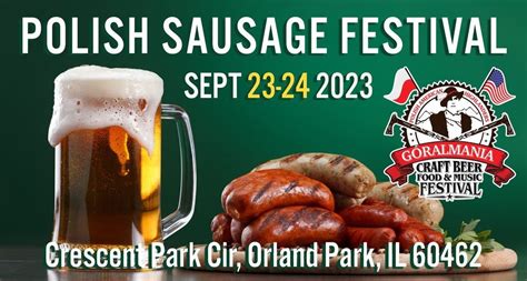 polish sausage festival crescent park cir orland park il