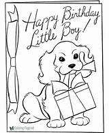 Birthday Coloring Pages Printable Below Click sketch template