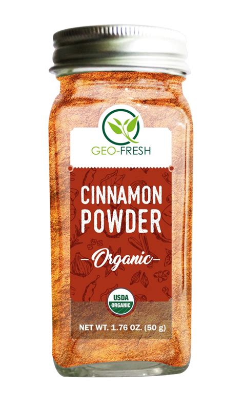 geo fresh organic cinnamon powder  wechoosein