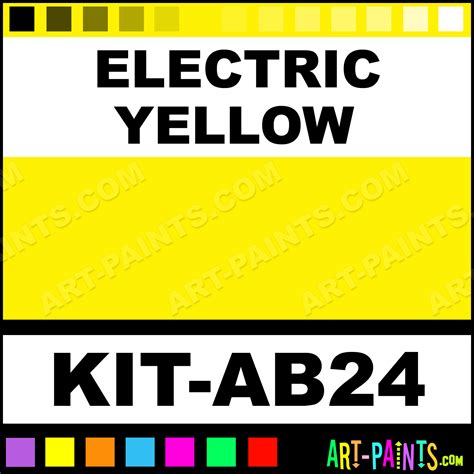 electric yellow advanced airbrush spray paints kit ab electric yellow paint electric