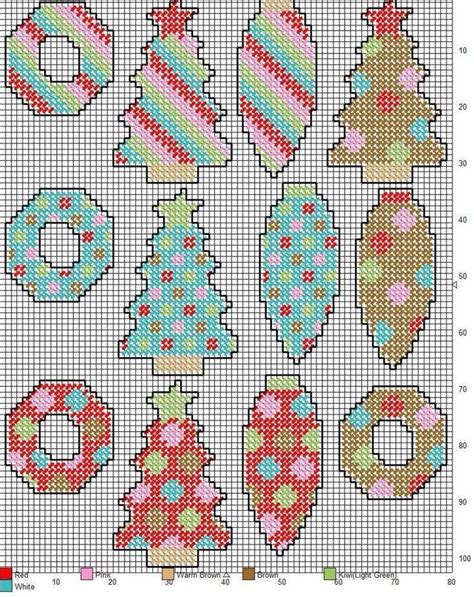 ornaments plastic canvas patterns plastic canvas ornaments plastic