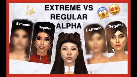 sims  extreme  regular alpha     youtube